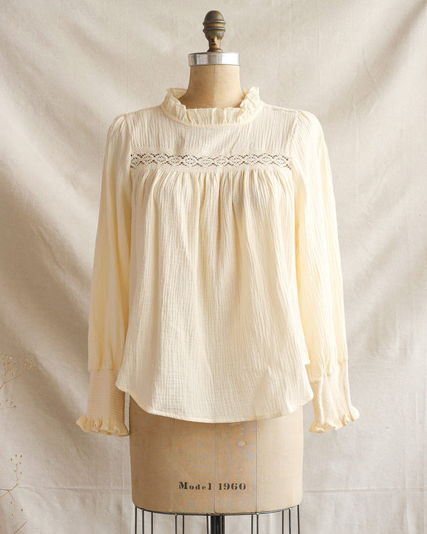 Fresh Butter Blouse-Adored Vintage